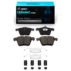 Jaguar XF Brake Pads - Front - R1 Concepts - Ceramic - `10-`19